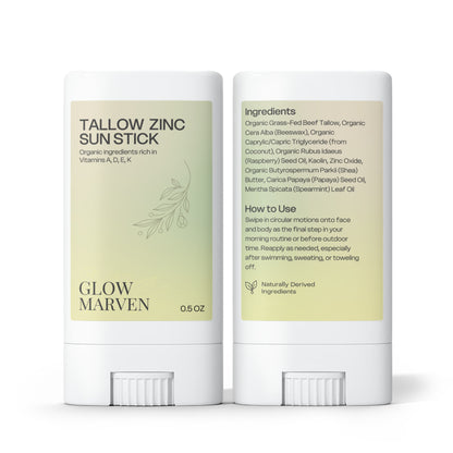 2 Pack Tallow Zinc Sun Stick