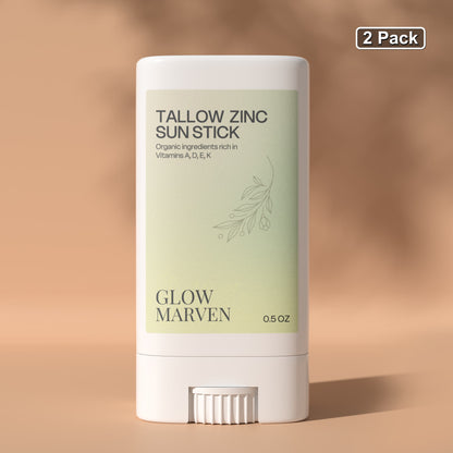 2 Pack Tallow Zinc Sun Stick